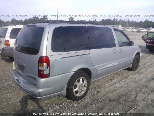 1GHDX03E61D180349 - 2001 OLDSMOBILE SILHOUETTE GRAY photo 4