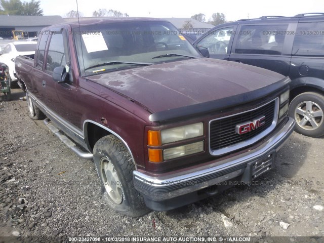 2GTEK19M4W1561729 - 1998 GMC SIERRA K1500 RED photo 1