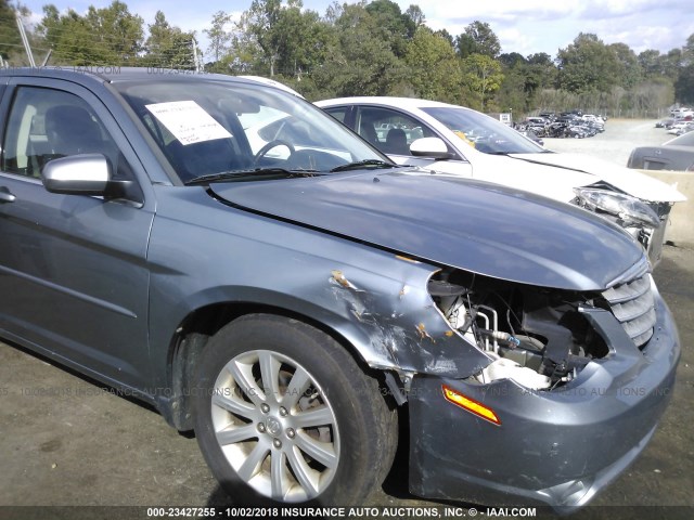 1C3CC5FB7AN154241 - 2010 CHRYSLER SEBRING LIMITED GRAY photo 6