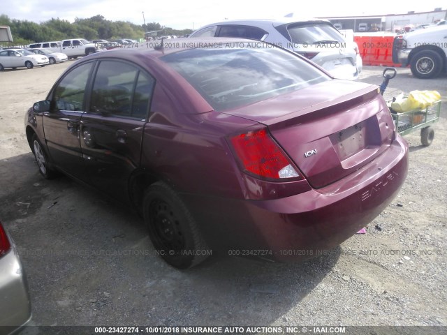 1G8AJ55F36Z141994 - 2006 SATURN ION LEVEL 2 栗色 照片 3