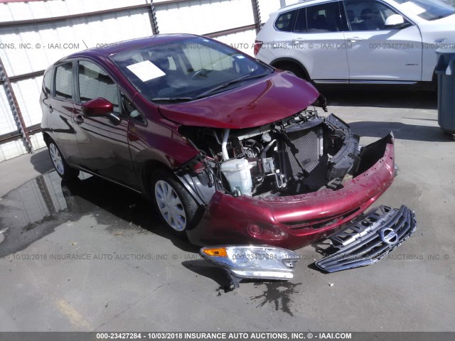 3N1CE2CP3GL399814 - 2016 NISSAN VERSA NOTE S/S PLUS/SV/SL/SR RED photo 1