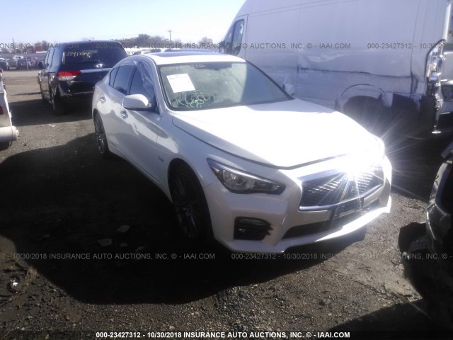 JN1FV7AR8HM871365 - 2017 INFINITI Q50 RED SPORT 400 WHITE photo 1