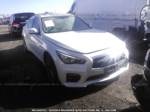 JN1FV7AR8HM871365 - 2017 INFINITI Q50 RED SPORT 400 WHITE photo 6