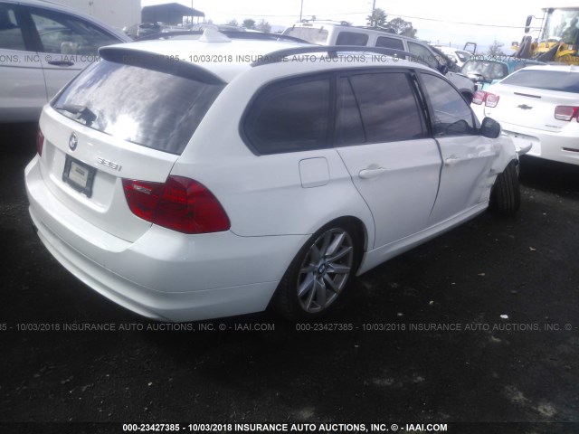 WBAUT93539A190840 - 2009 BMW 328 IT WHITE photo 4