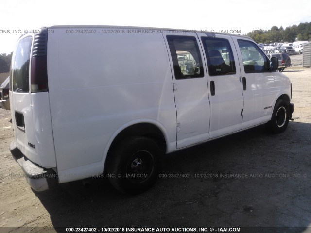 1GTEG15W0Y1162382 - 2000 GMC SAVANA G1500 WHITE photo 4