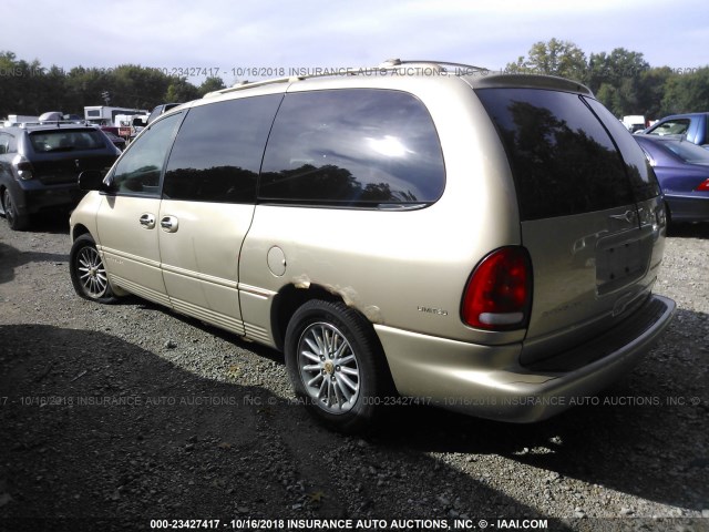 1C4GP64LXXB619964 - 1999 CHRYSLER TOWN & COUNTRY LIMITED GOLD photo 3