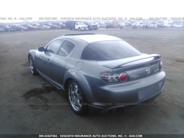 JM1FE173140108117 - 2004 MAZDA RX8 GRAY photo 3