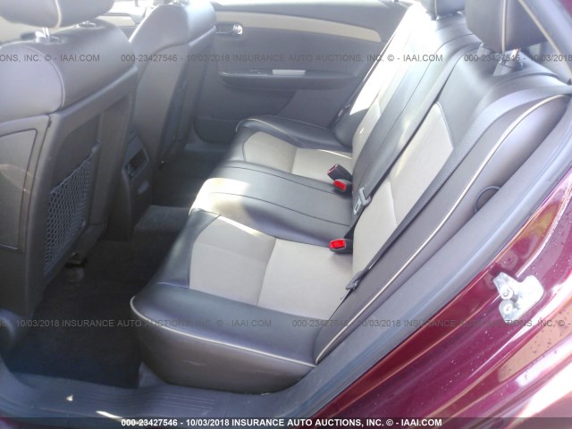 1G1ZK57708F218314 - 2008 CHEVROLET MALIBU LTZ 红色 照片 8