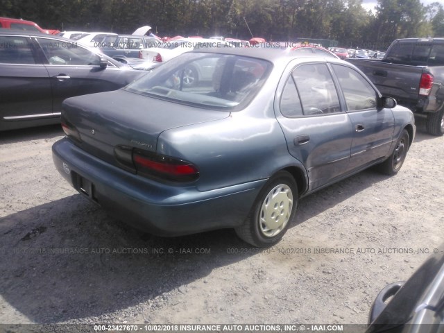 1Y1SK5266SZ093604 - 1995 GEO PRIZM LSI BLUE photo 4