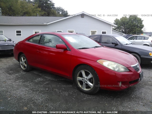 4T1CA30P14U018932 - 2004 TOYOTA CAMRY SOLARA SE/SLE წითელი ფოტო 1