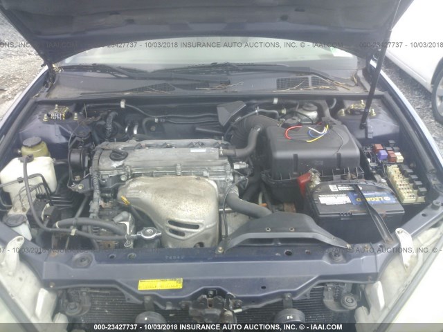 4T1BE32K92U504306 - 2002 TOYOTA CAMRY LE/XLE/SE Көк фото 10