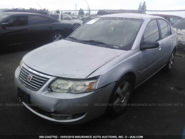 1G8AL58F16Z108398 - 2006 SATURN ION LEVEL 3 SILVER photo 2