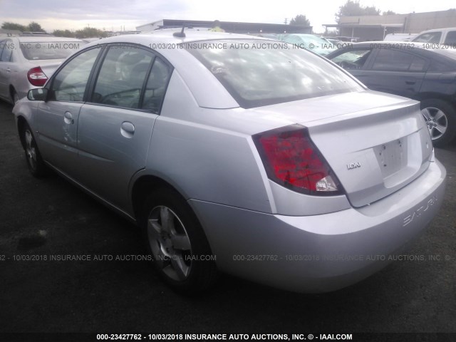 1G8AL58F16Z108398 - 2006 SATURN ION LEVEL 3 SILVER photo 3
