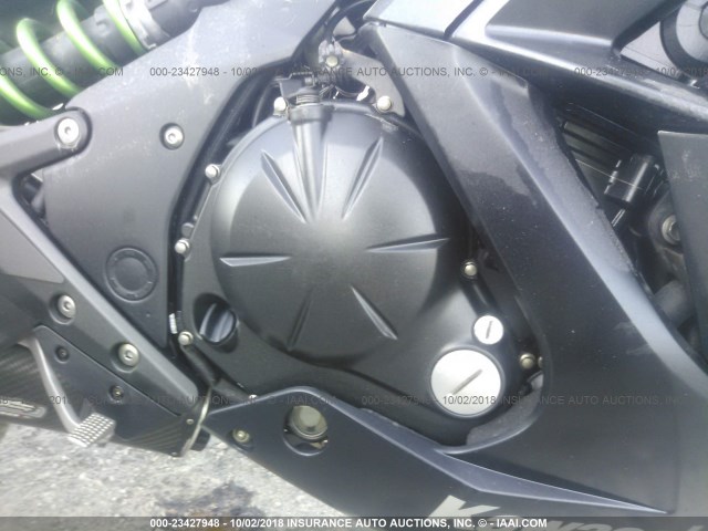 JKAEXEE19GDA22448 - 2016 KAWASAKI EX650 E BLACK photo 8