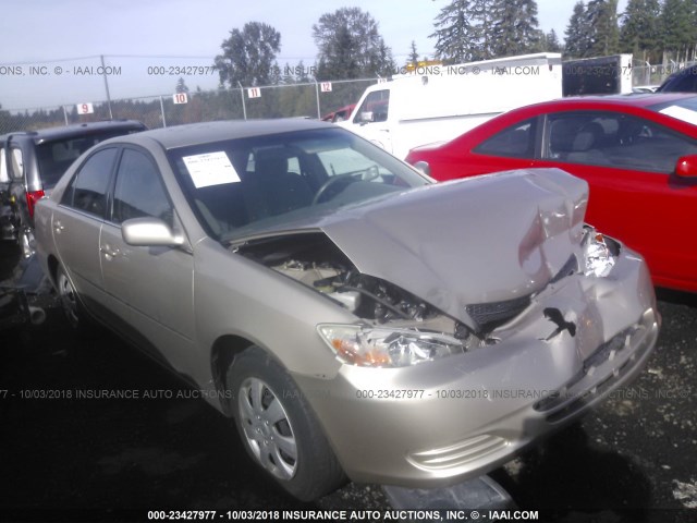4T1BE32K54U900185 - 2004 TOYOTA CAMRY LE/XLE/SE 金色 照片 1