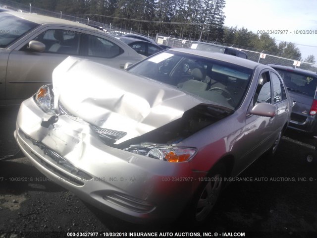 4T1BE32K54U900185 - 2004 TOYOTA CAMRY LE/XLE/SE 金色 照片 2