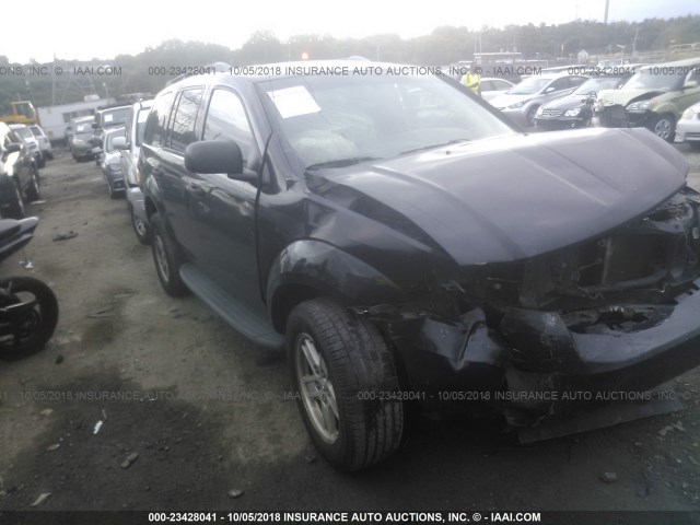 1D8HD38P79F700409 - 2009 DODGE DURANGO SE BLACK photo 1