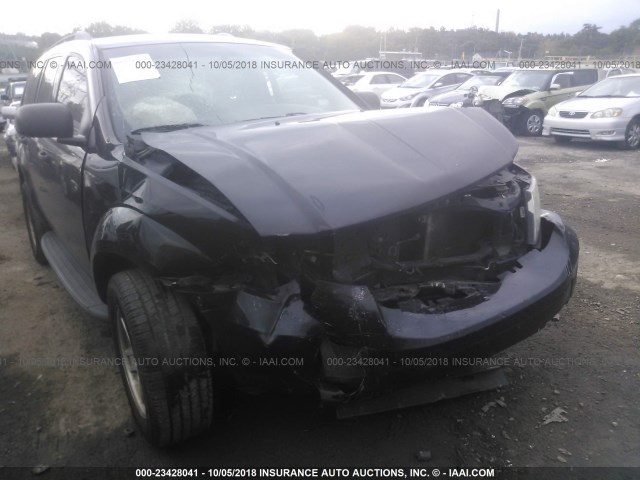 1D8HD38P79F700409 - 2009 DODGE DURANGO SE BLACK photo 6