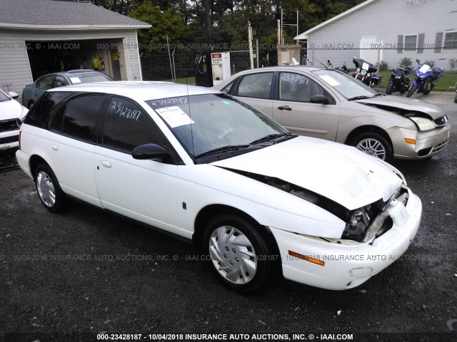 1G8ZK8279WZ300421 - 1998 SATURN SW2 WHITE photo 1