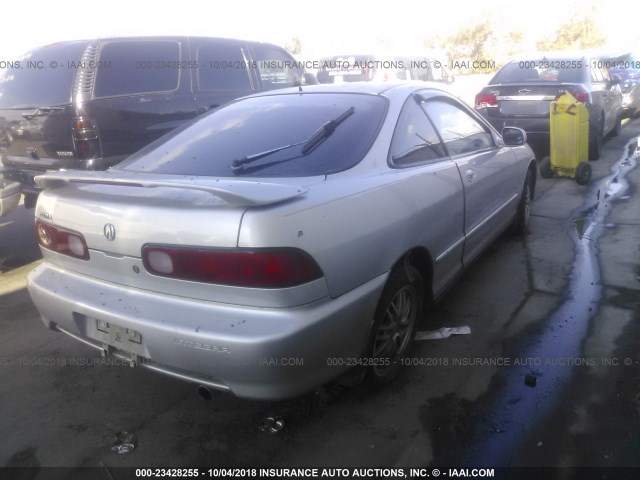 JH4DC4462XS008628 - 1999 ACURA INTEGRA GS SILVER photo 4