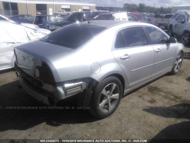 1G1ZJ57B38F292107 - 2008 CHEVROLET MALIBU 2LT SILVER photo 4