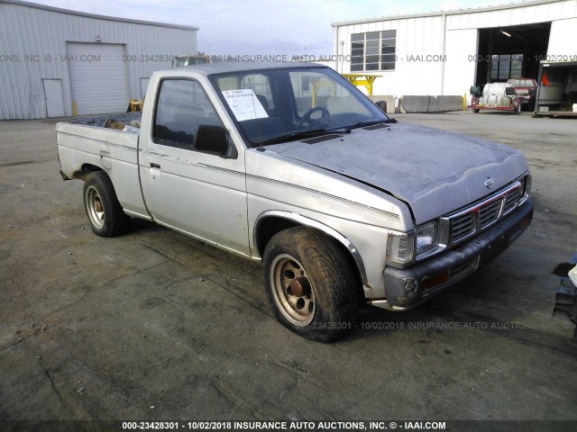 1N6SD11S0PC428160 - 1993 NISSAN TRUCK SHORT WHEELBASE SILVER photo 1