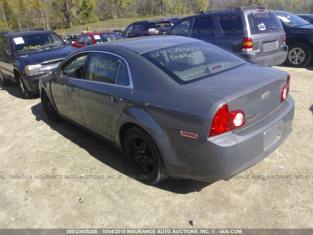 1G1ZG57B29F163758 - 2009 CHEVROLET MALIBU LS Boz foto 3