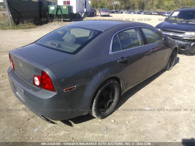 1G1ZG57B29F163758 - 2009 CHEVROLET MALIBU LS Boz foto 4