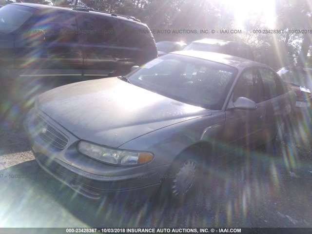 2G4WB52K721108361 - 2002 BUICK REGAL LS GOLD photo 2