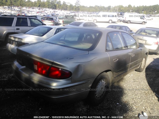2G4WB52K721108361 - 2002 BUICK REGAL LS GOLD photo 4