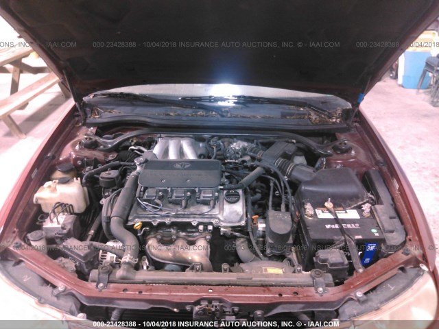 2T1FF28P73C608551 - 2003 TOYOTA CAMRY SOLARA SE/SLE Қызыл фото 10