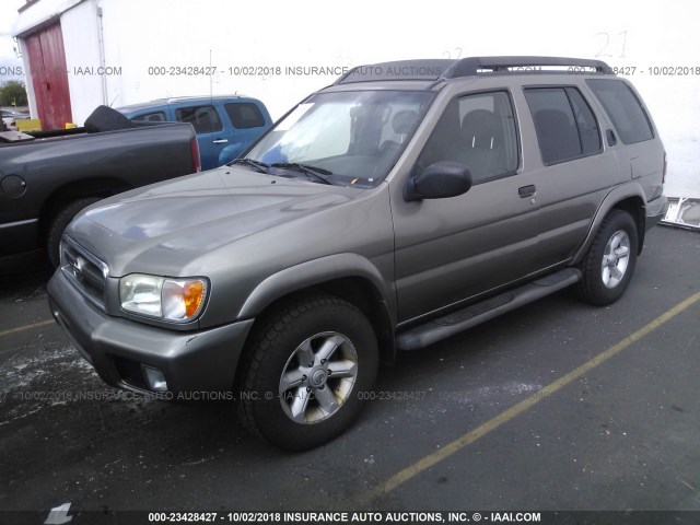 JN8DR09Y93W806876 - 2003 NISSAN PATHFINDER LE/SE Champagne photo 2