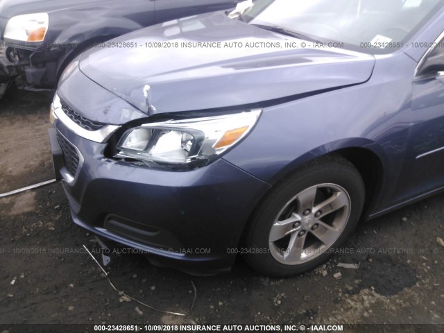 1G11A5SLXFF181337 - 2015 CHEVROLET MALIBU LS Mavi foto 6