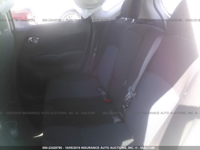 3N1CE2CP0EL421958 - 2014 NISSAN VERSA NOTE S/S PLUS/SV/SL WHITE photo 8