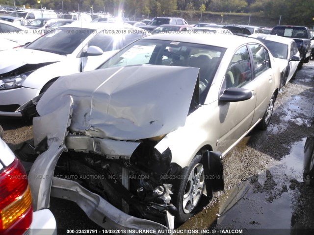 1G8AJ52F74Z210476 - 2004 SATURN ION LEVEL 2 金色 照片 2