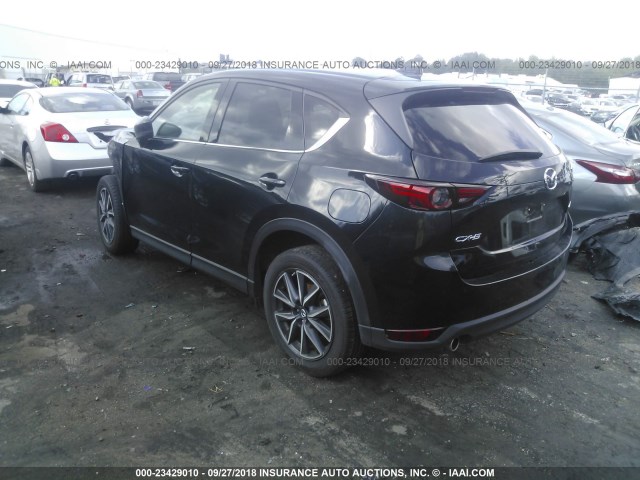 JM3KFADMXJ1336865 - 2018 MAZDA CX-5 GRAND TOURING BLACK photo 3