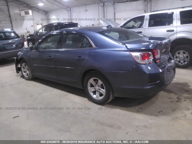 1G11B5SL0EF247843 - 2014 CHEVROLET MALIBU LS 蓝色 照片 3