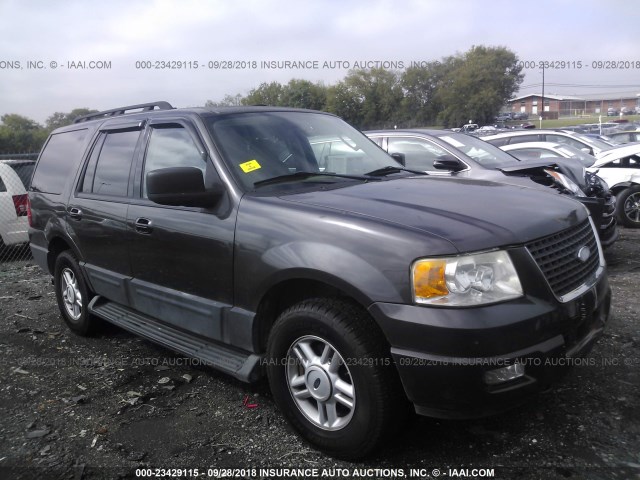 1FMPU16546LA45490 - 2006 FORD EXPEDITION XLT GRAY photo 1