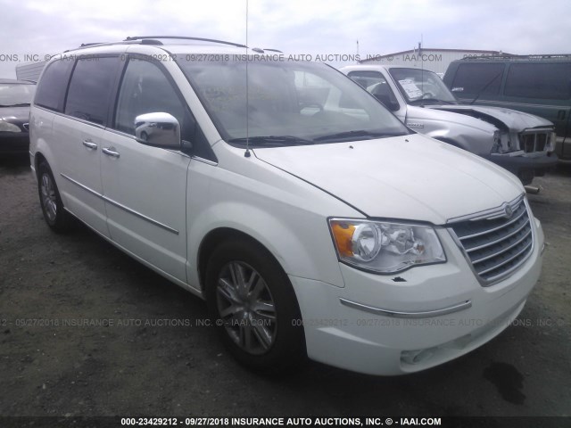2A8HR64X29R607905 - 2009 CHRYSLER TOWN & COUNTRY LIMITED WHITE photo 1