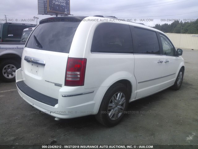 2A8HR64X29R607905 - 2009 CHRYSLER TOWN & COUNTRY LIMITED WHITE photo 4