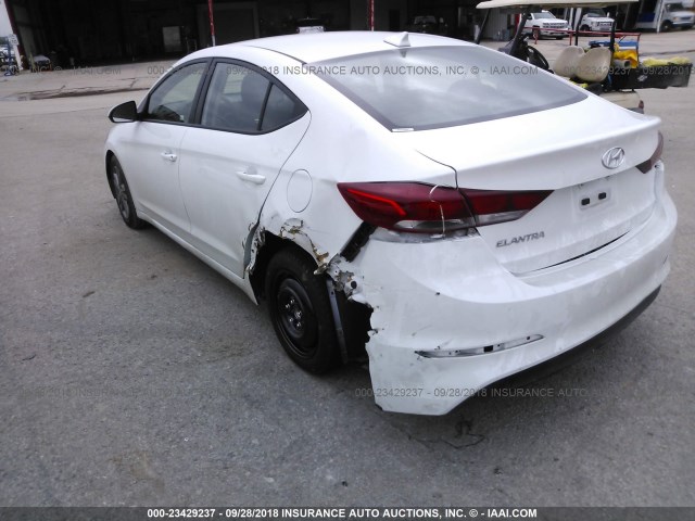 5NPD84LF2JH253682 - 2018 HYUNDAI ELANTRA SEL/VALUE/LIMITED WHITE photo 6