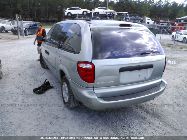 1D4GP24333B278509 - 2003 DODGE GRAND CARAVAN SE GREEN photo 3