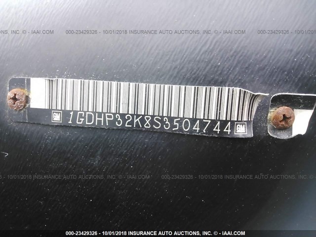 1GDHP32K8S3504744 - 1995 GMC FORWARD CONTROL C P3500 SILVER photo 9