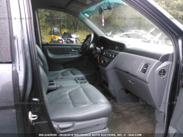 5FNRL18044B096831 - 2004 HONDA ODYSSEY EXL GRAY photo 5