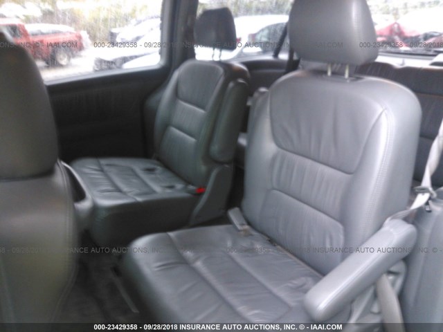 5FNRL18044B096831 - 2004 HONDA ODYSSEY EXL GRAY photo 8