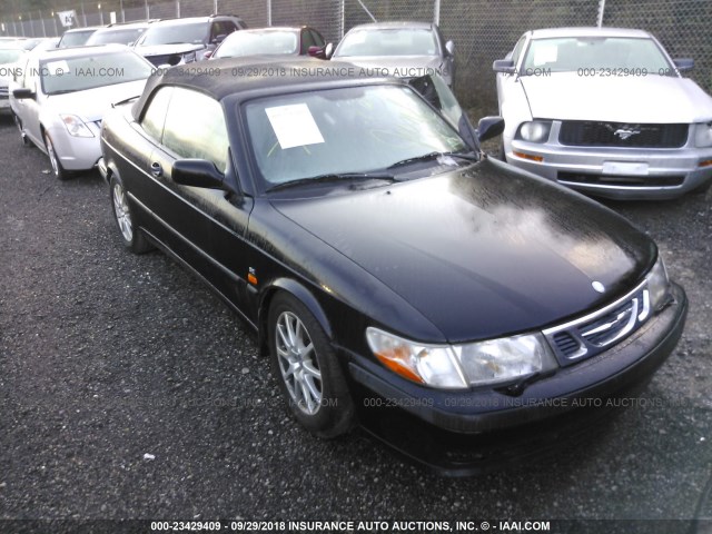 YS3DF78K117012710 - 2001 SAAB 9-3 SE BLACK photo 1