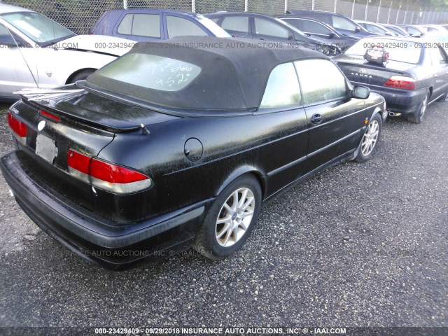 YS3DF78K117012710 - 2001 SAAB 9-3 SE BLACK photo 4