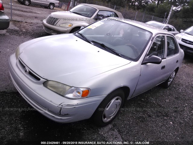2T1BR12E9YC301395 - 2000 TOYOTA COROLLA VE/CE/LE 银色 照片 2