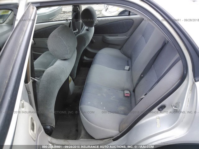 2T1BR12E9YC301395 - 2000 TOYOTA COROLLA VE/CE/LE 银色 照片 8