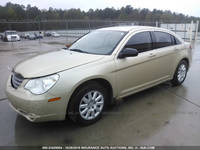 1C3CC4FB4AN129985 - 2010 CHRYSLER SEBRING TOURING GOLD photo 2